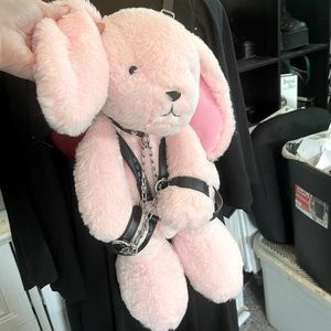 Dolls kill bunny bondage harness backpack